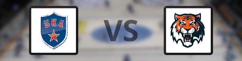 SKA St Petersburg - Amur Chabarovsk odds, speltips, resultat i KHL
