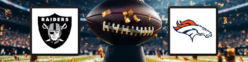 Oakland Raiders - Denver Broncos odds, speltips, resultat i NFL