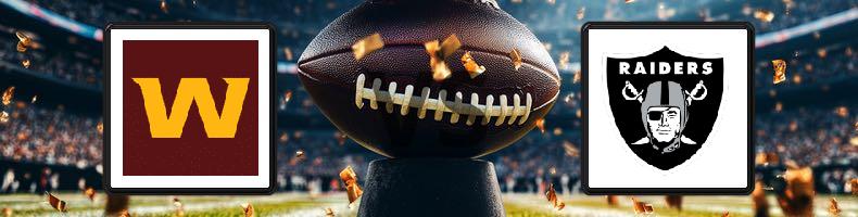 Washington Redskins - Oakland Raiders odds, speltips, resultat i NFL