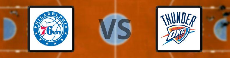 Philadelphia 76ers - Oklahoma City Thunder odds, speltips, resultat i NBA