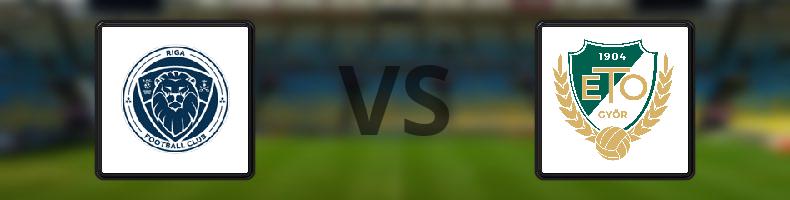 Riga FC - Györ odds, speltips, resultat i Conference League