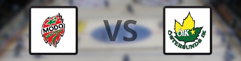 MODO - Östersunds IK odds, speltips, resultat i HockeyAllsvenskan