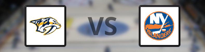 Nashville Predators - New York Islanders odds, speltips, resultat i NHL