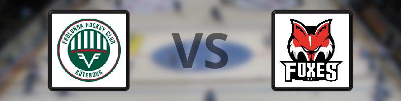 Frölunda - HC Bolzano odds, speltips, resultat i CHL