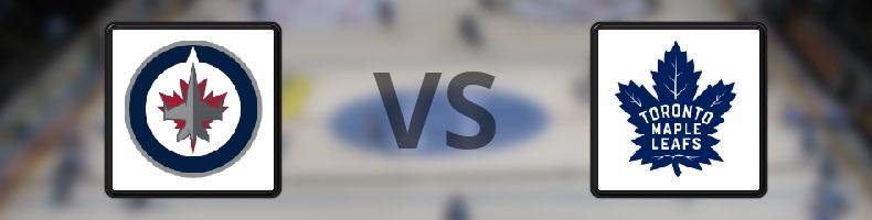Winnipeg Jets - Toronto Maple Leafs odds, speltips, resultat i NHL