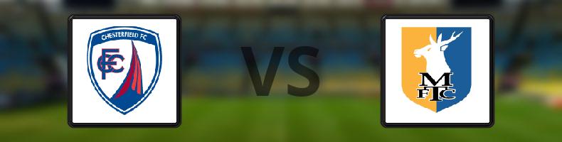 Chesterfield - Mansfield odds, speltips, resultat i Engelska Ligacupen