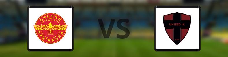Örebro Syrianska BK - Nordic United odds, speltips, resultat i Division 1