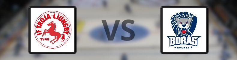 Troja/Ljungby - Borås odds, speltips, resultat i HockeyEttan
