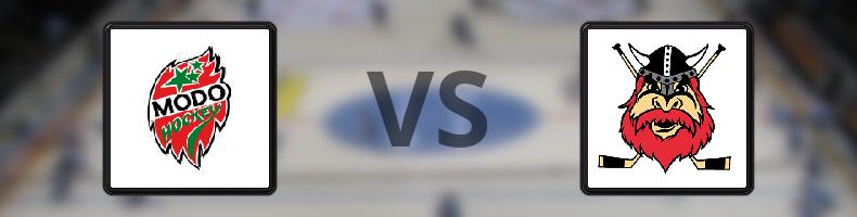 MODO - Nybro odds, speltips, resultat i HockeyAllsvenskan