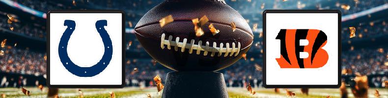 Indianapolis Colts - Cincinnati Bengals odds, speltips, resultat i NFL