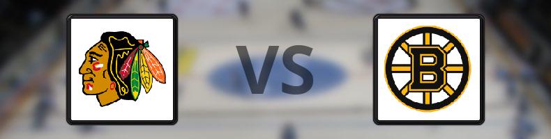 Chicago Blackhawks - Boston Bruins odds, speltips, resultat i NHL