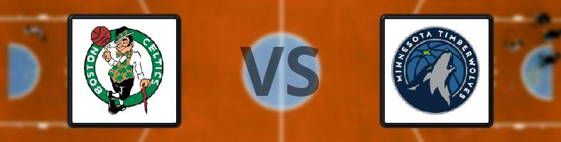 Boston Celtics - Minnesota Timberwolves odds, speltips, resultat i NBA