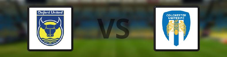 Oxford Utd - Colchester odds, speltips, resultat i Engelska Ligacupen