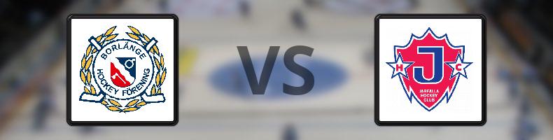 Borlänge HF - Järfälla HC odds, speltips, resultat i HockeyEttan