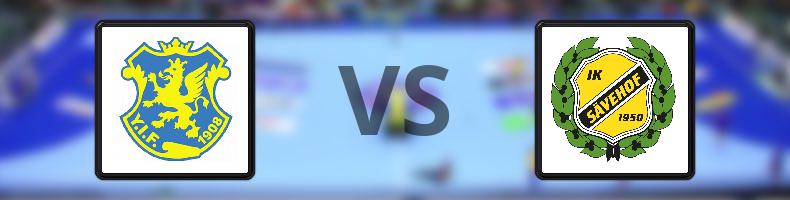 Ystads IF HF - IK Sävehof odds, speltips, resultat i Handbollsligan damer