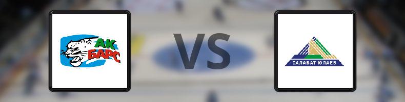 AK Bars Kazan - Salavat Yulaev UFA odds, speltips, resultat i KHL