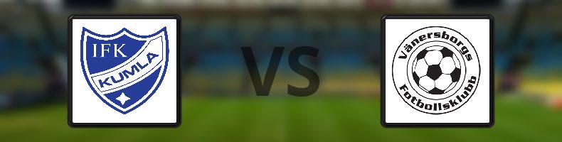 IFK Kumla - Vänersborgs FK odds, speltips, resultat i Division 2