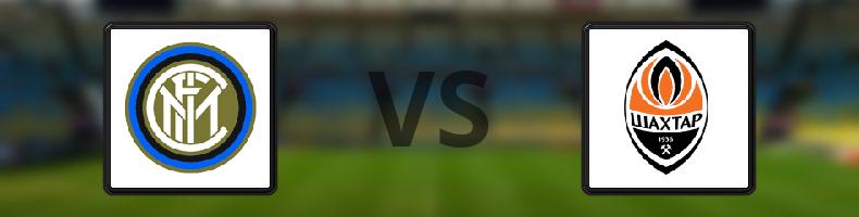 Inter - Shakhtar Donetsk odds, speltips, resultat i Champions League