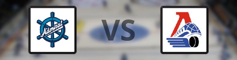 Admiral Vladivostok - Lokomotiv Jaroslavl odds, speltips, resultat i KHL