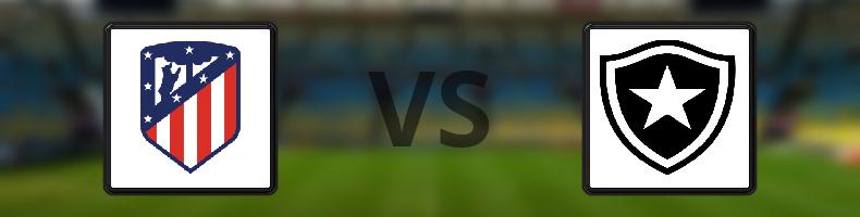 Atlético Madrid - Botafogo odds, speltips, resultat i Klubblags-VM