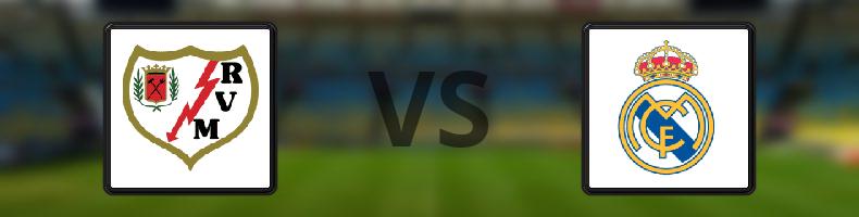 Rayo Vallecano - Real Madrid odds, speltips, resultat i La Liga