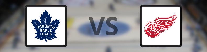 Toronto Maple Leafs - Detroit Red Wings odds, speltips, resultat i NHL