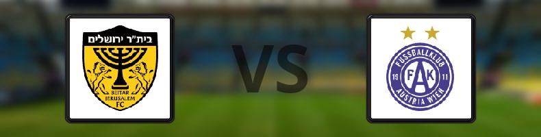 Beitar Jerusalem FC - Austria Wien odds, speltips, resultat i Conference League