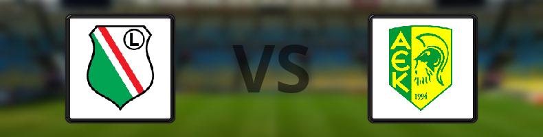 Legia Warszawa - AEK Larnaca odds, speltips, resultat i Europa League