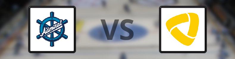 Admiral Vladivostok - Severstal Cherepovec odds, speltips, resultat i KHL