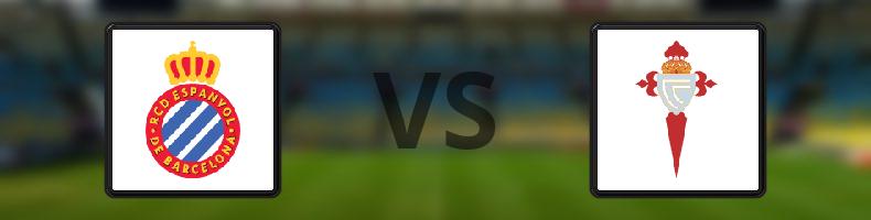 Espanyol - Celta Vigo odds, speltips, resultat i La Liga