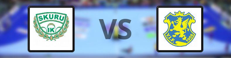 Skuru IK - Ystads IF HF odds, speltips, resultat i Handbollsligan damer