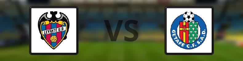 Levante - Getafe odds, speltips, resultat i La Liga