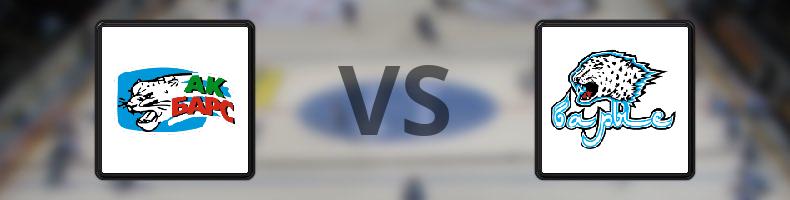AK Bars Kazan - Barys Astana odds, speltips, resultat i KHL