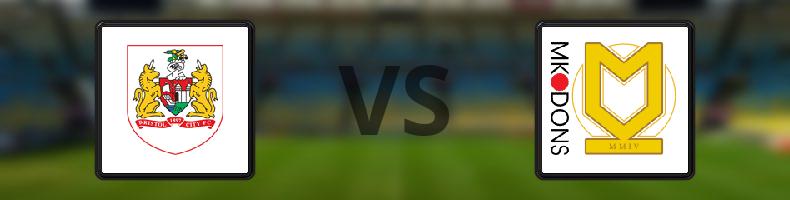 Bristol City - Milton Keynes Dons odds, speltips, resultat i Engelska Ligacupen