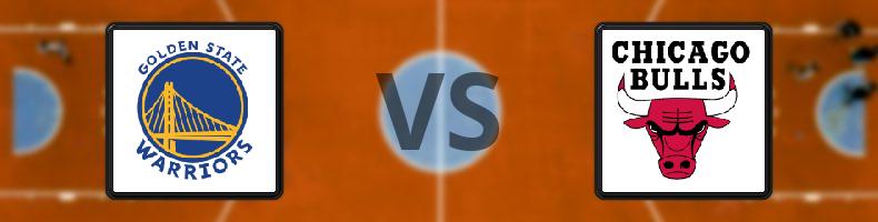 Golden State Warriors - Chicago Bulls odds, speltips, resultat i NBA