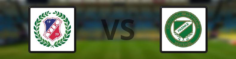 Viggbyholms IK - IK Franke odds, speltips, resultat i Division 2