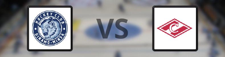 Dinamo Minsk - Spartak Moskva odds, speltips, resultat i KHL