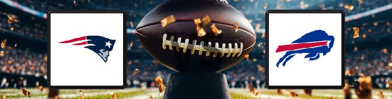 New England Patriots - Buffalo Bills odds, speltips, resultat i NFL