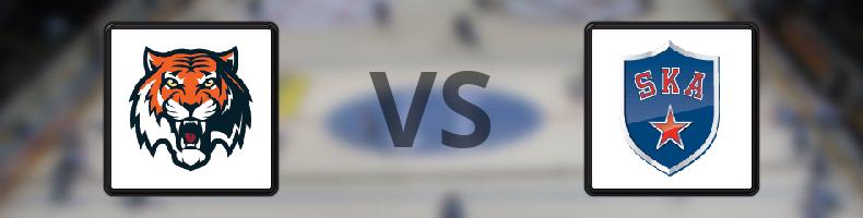 Amur Chabarovsk - SKA St Petersburg odds, speltips, resultat i KHL
