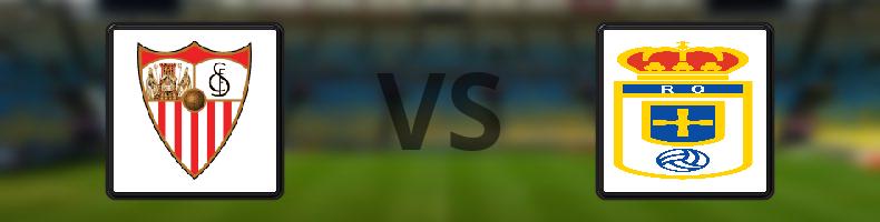 Sevilla - Real Oviedo odds, speltips, resultat i La Liga