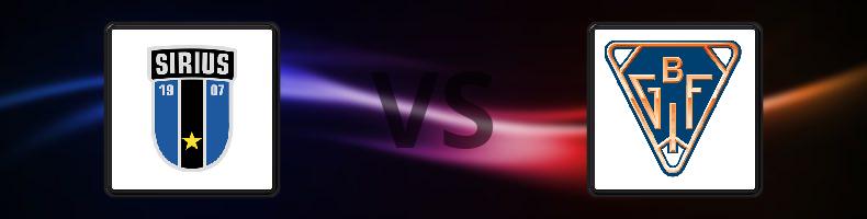 IK Sirius - Bollnäs GoIF odds, speltips, resultat i Elitserien