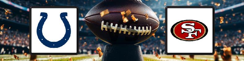 Indianapolis Colts - San Francisco 49ers odds, speltips, resultat i NFL