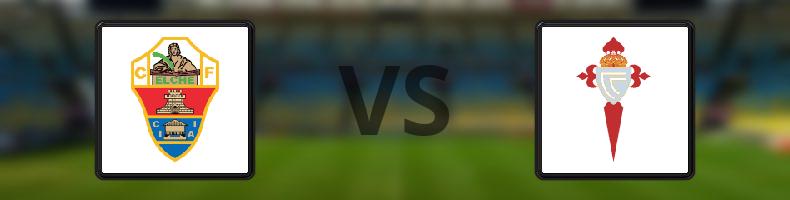Elche - Celta Vigo odds, speltips, resultat i La Liga
