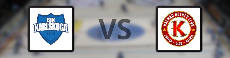 BIK Karlskoga - Kalmar HC odds, speltips, resultat i HockeyAllsvenskan