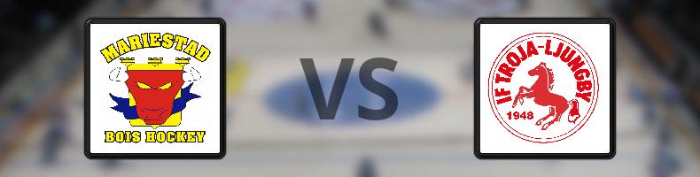 Mariestad - Troja/Ljungby odds, speltips, resultat i HockeyEttan