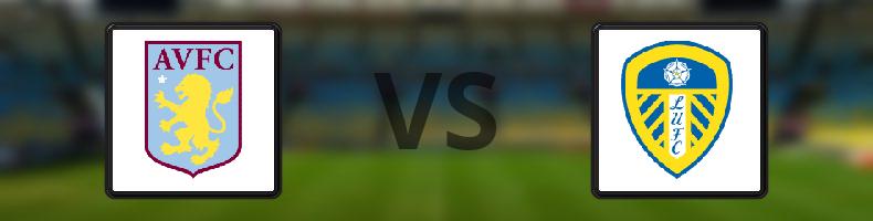 Aston Villa - Leeds odds, speltips, resultat i Premier League