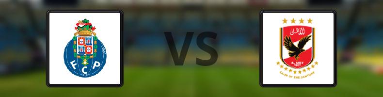 Porto - Al-Ahly odds, speltips, resultat i Klubblags-VM