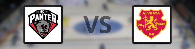 IK Pantern - Alvesta SK odds, speltips, resultat i HockeyEttan