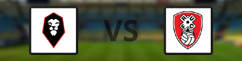 Salford - Rotherham odds, speltips, resultat i Engelska Ligacupen