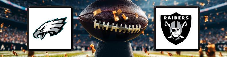 Philadelphia Eagles - Oakland Raiders odds, speltips, resultat i NFL